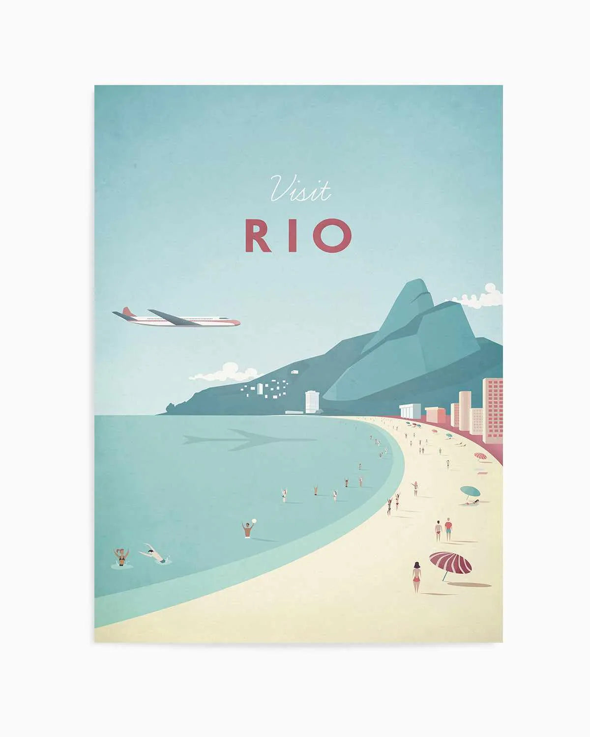 Rio by Henry Rivers Art Print from Olive et Oriel where you can shop wallpaper and artworks online