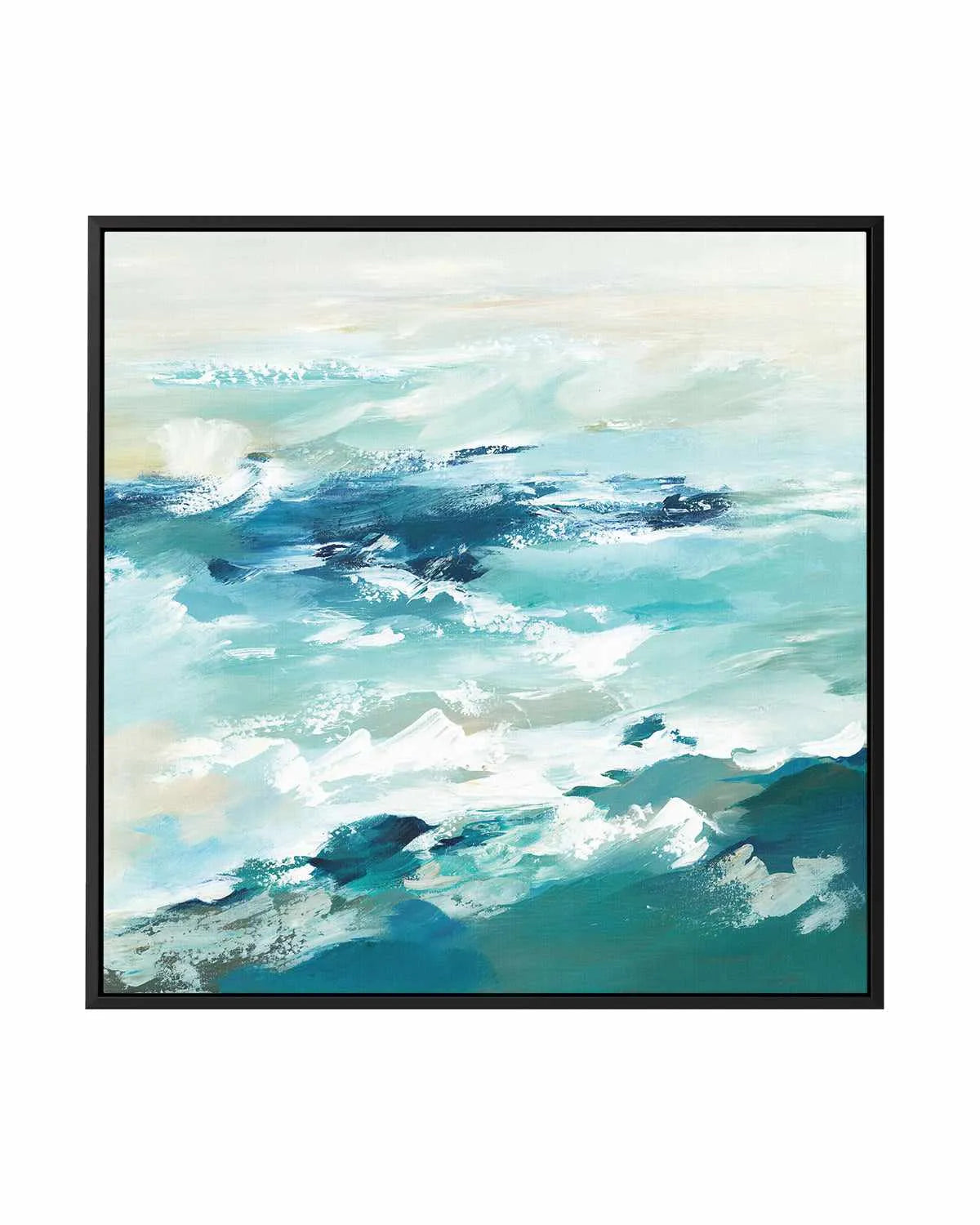 Ripple in the Sea I | Framed Canvas Art Print from Olive et Oriel where you can shop wallpaper and artworks online