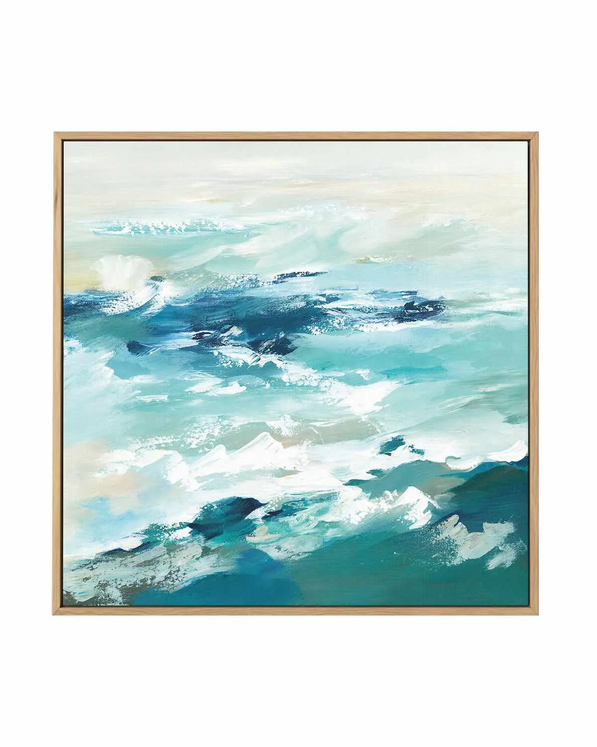 Ripple in the Sea I | Framed Canvas Art Print from Olive et Oriel where you can shop wallpaper and artworks online