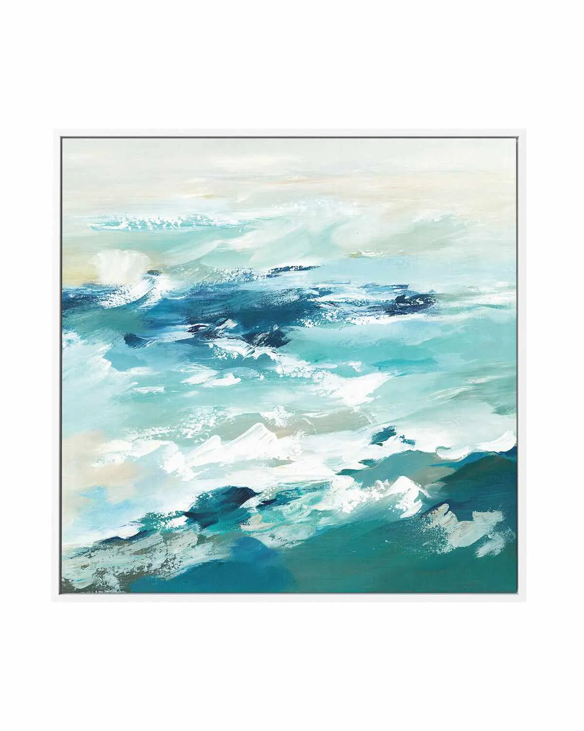 Ripple in the Sea I | Framed Canvas Art Print from Olive et Oriel where you can shop wallpaper and artworks online
