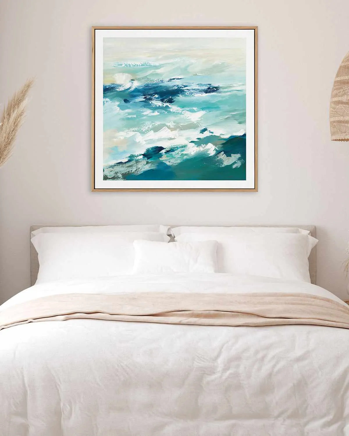 Ripple in the Sea I Art Print from Olive et Oriel where you can shop wallpaper and artworks online