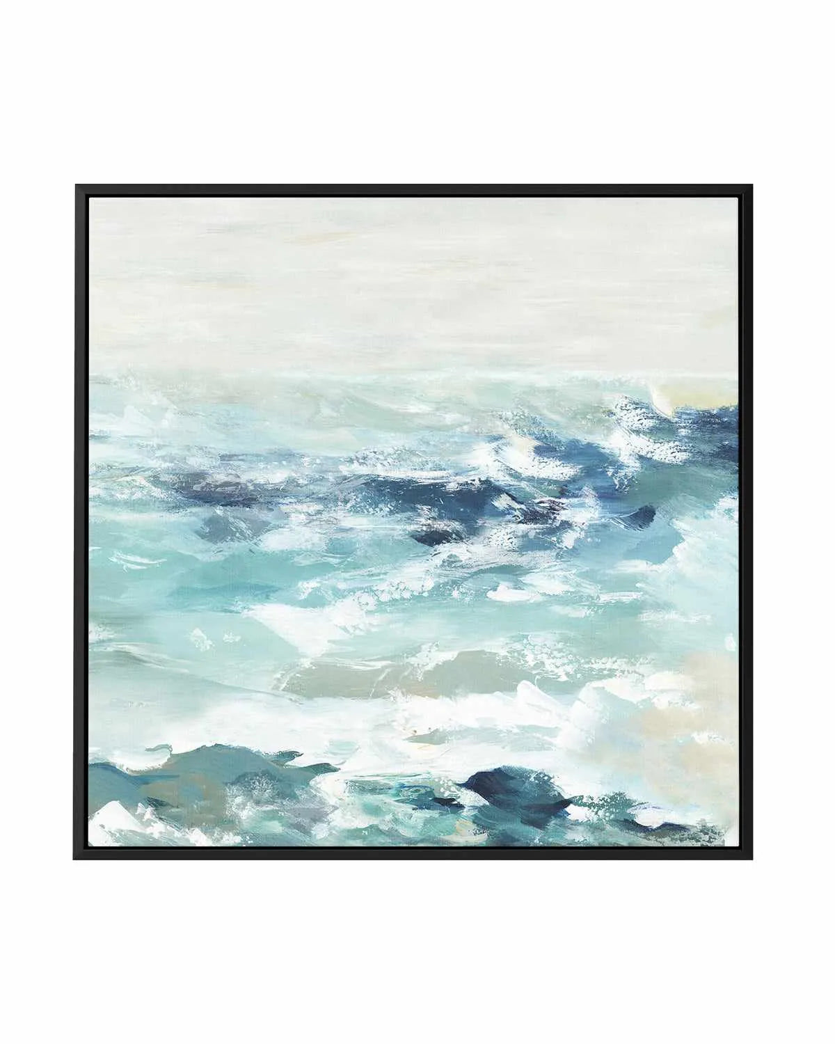 Ripple in the Sea II | Framed Canvas Art Print from Olive et Oriel where you can shop wallpaper and artworks online