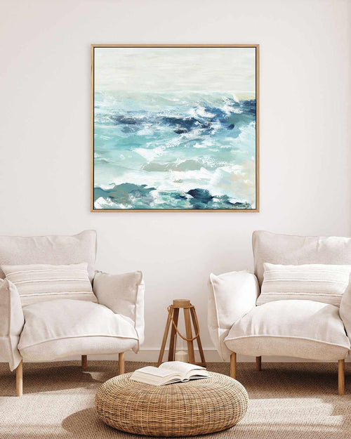 Ripple in the Sea II | Framed Canvas Art Print