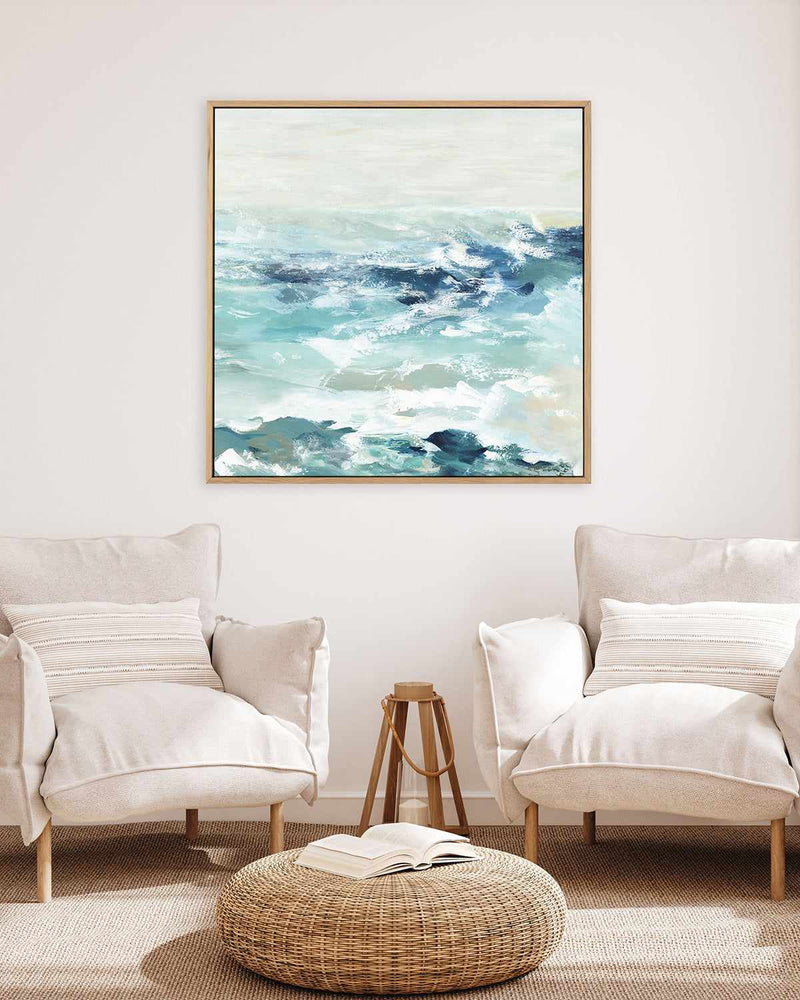 Ripple in the Sea II | Framed Canvas Art Print