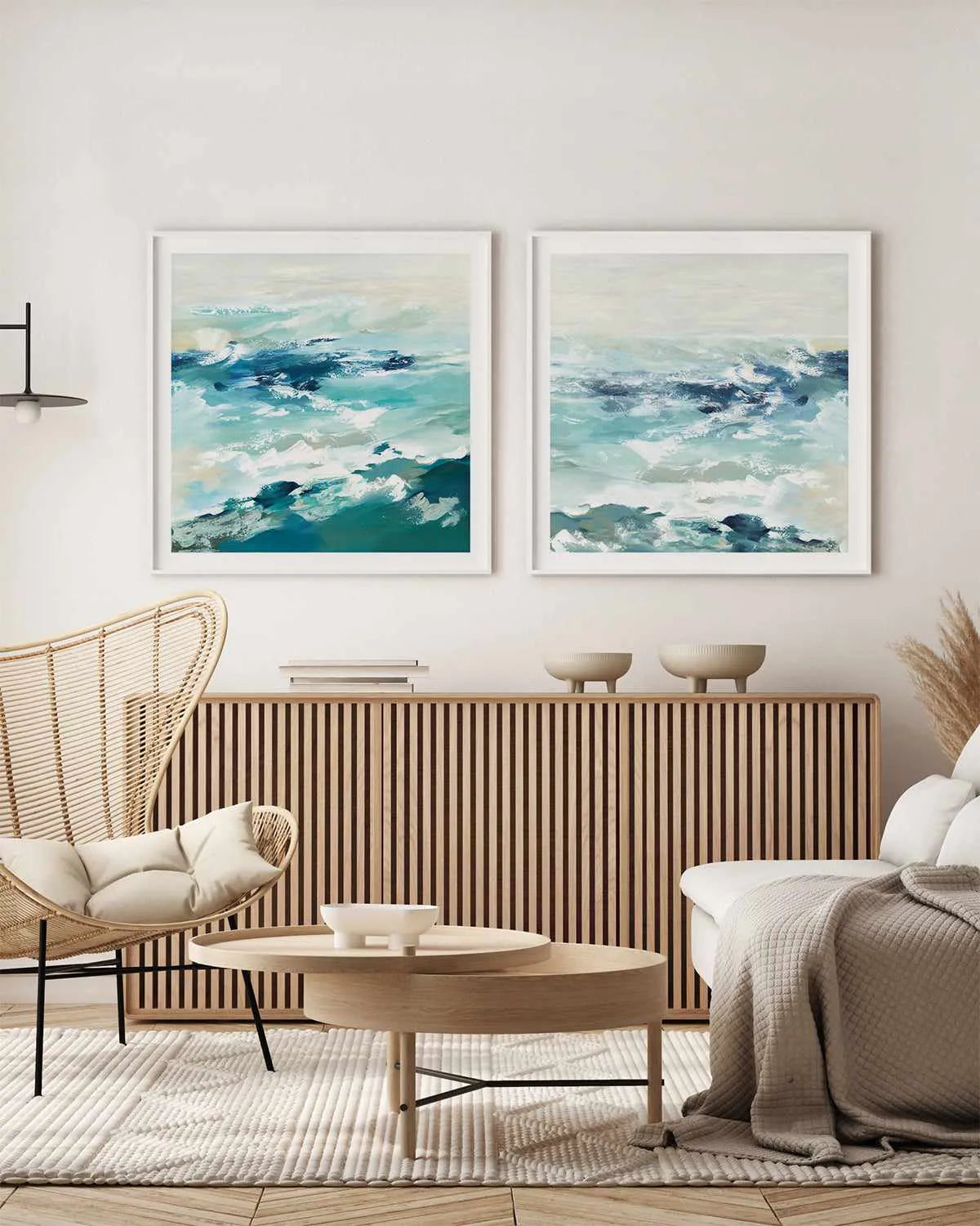 Ripple in the Sea II Art Print from Olive et Oriel where you can shop wallpaper and artworks online