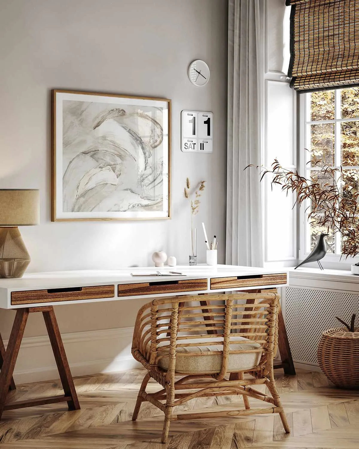 Ripples of Wave I Art Print from Olive et Oriel where you can shop wallpaper and artworks online