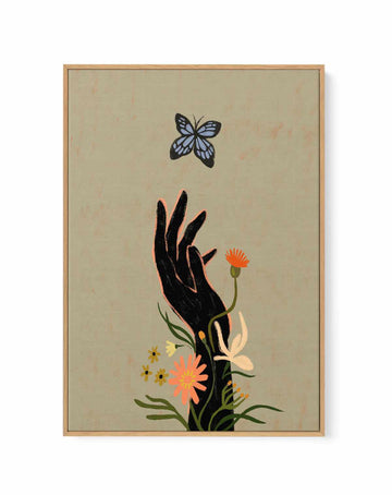 Rise Up by Arty Guava | Framed Canvas Art Print from Olive et Oriel where you can shop wallpaper and artworks online
