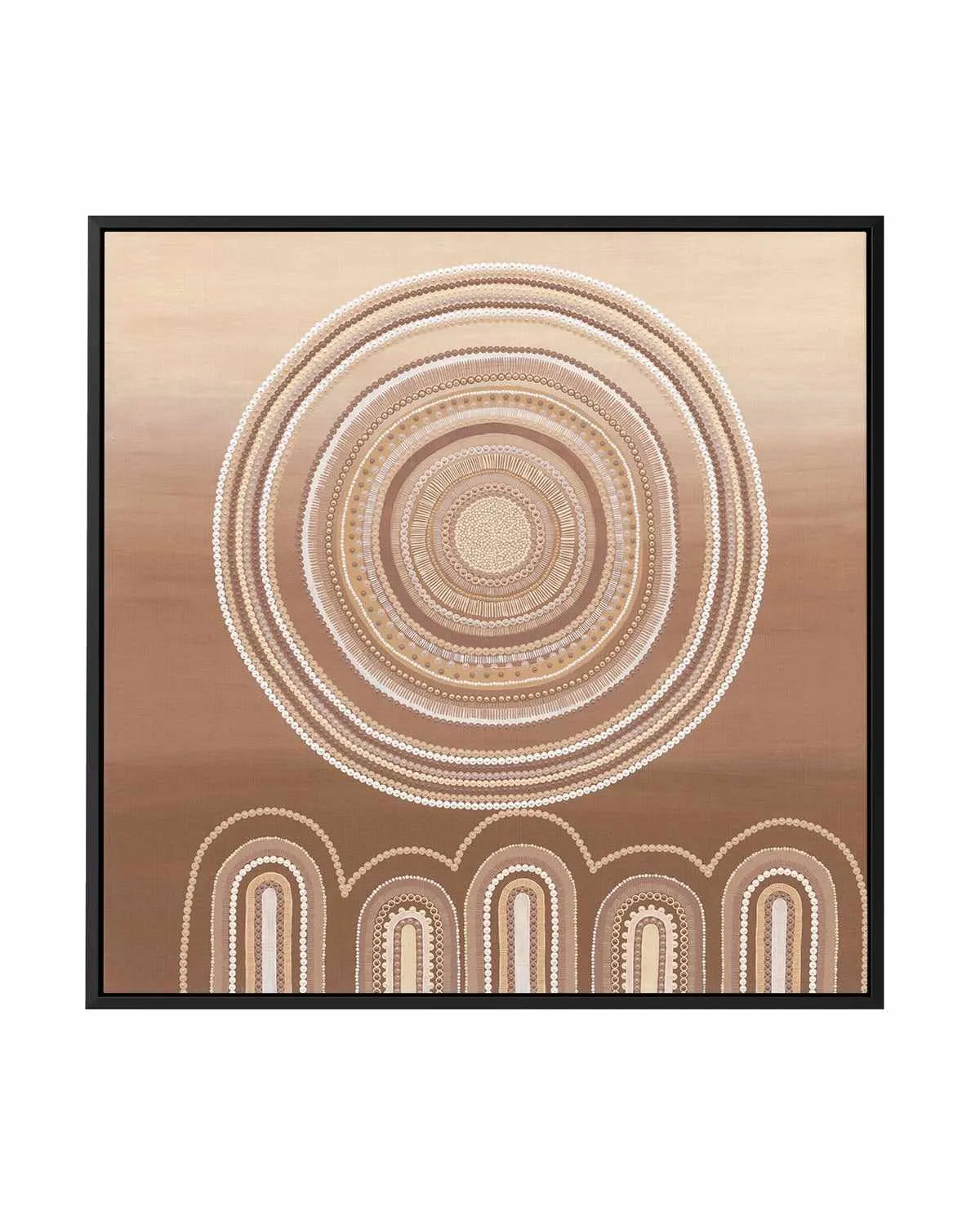 Rise Up by Karissa Undy | Framed Canvas Art Print from Olive et Oriel where you can shop wallpaper and artworks online