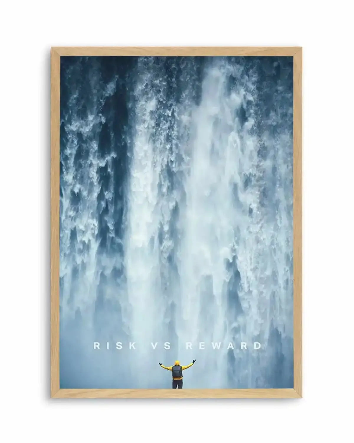 Risk Vs Reward Art Print from Olive et Oriel where you can shop wallpaper and artworks online