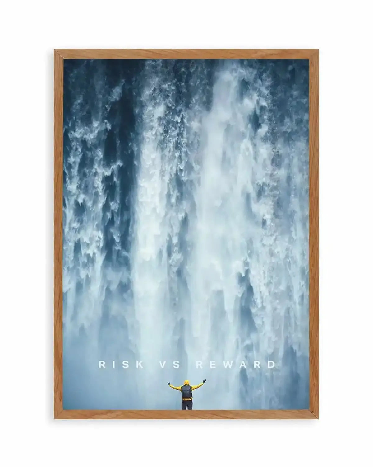 Risk Vs Reward Art Print from Olive et Oriel where you can shop wallpaper and artworks online