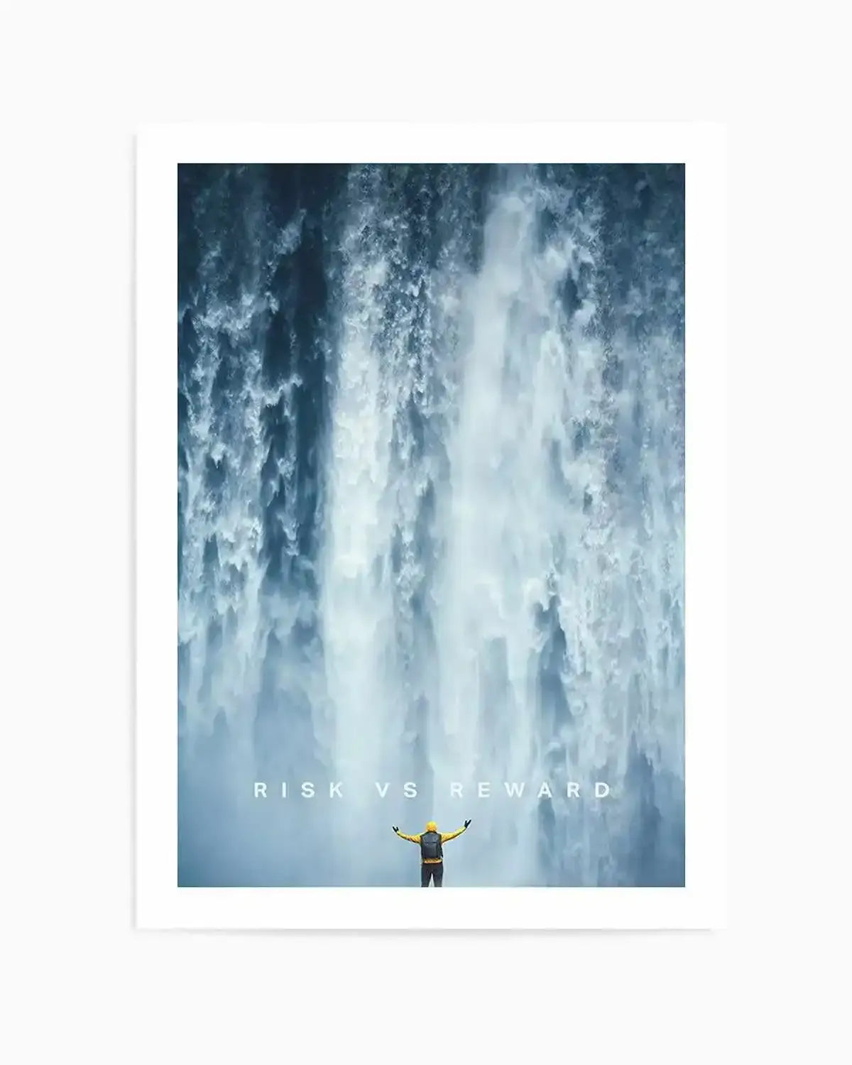 Risk Vs Reward Art Print from Olive et Oriel where you can shop wallpaper and artworks online