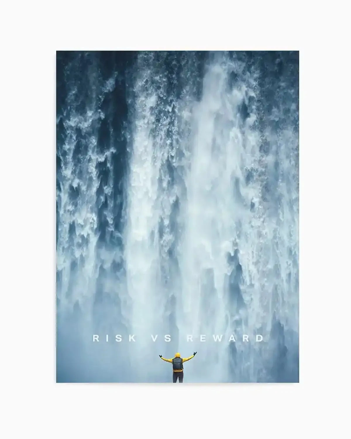 Risk Vs Reward Art Print from Olive et Oriel where you can shop wallpaper and artworks online