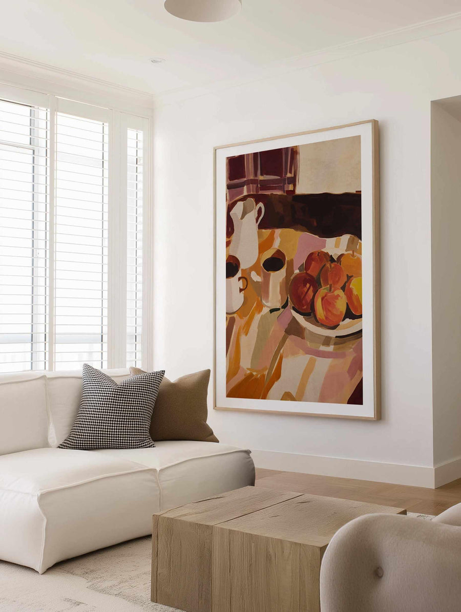 Ritual de la Mañana I | Art Print from Olive et Oriel where you can shop wallpaper and artworks online