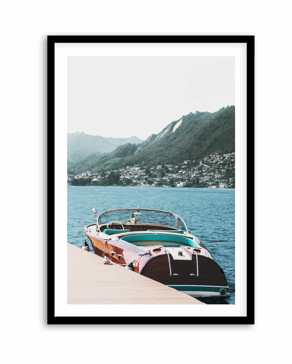 Riva Boat, Lake Como | Art Print