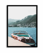 Riva Boat, Lake Como | Art Print
