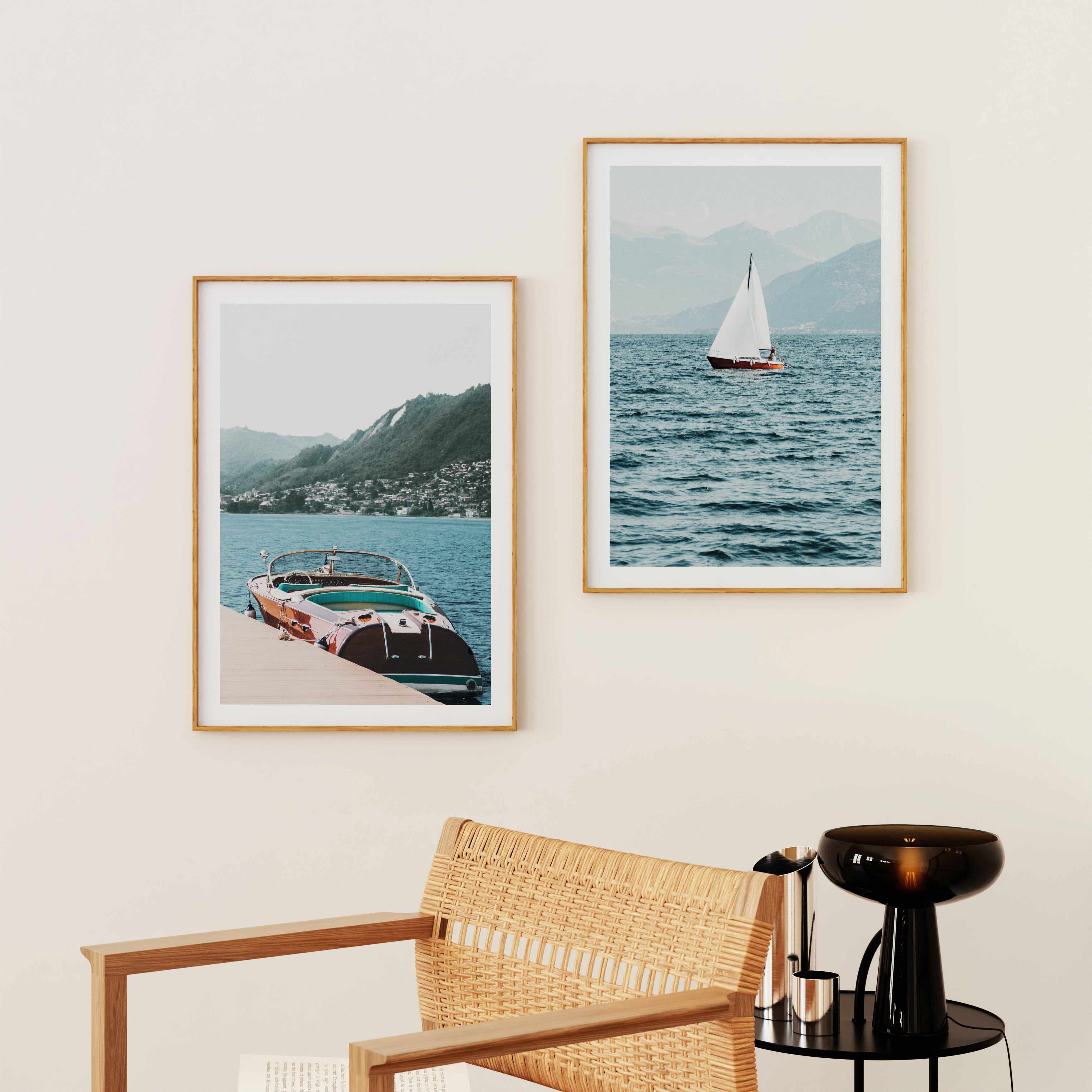 Riva Boat, Lake Como | Art Print