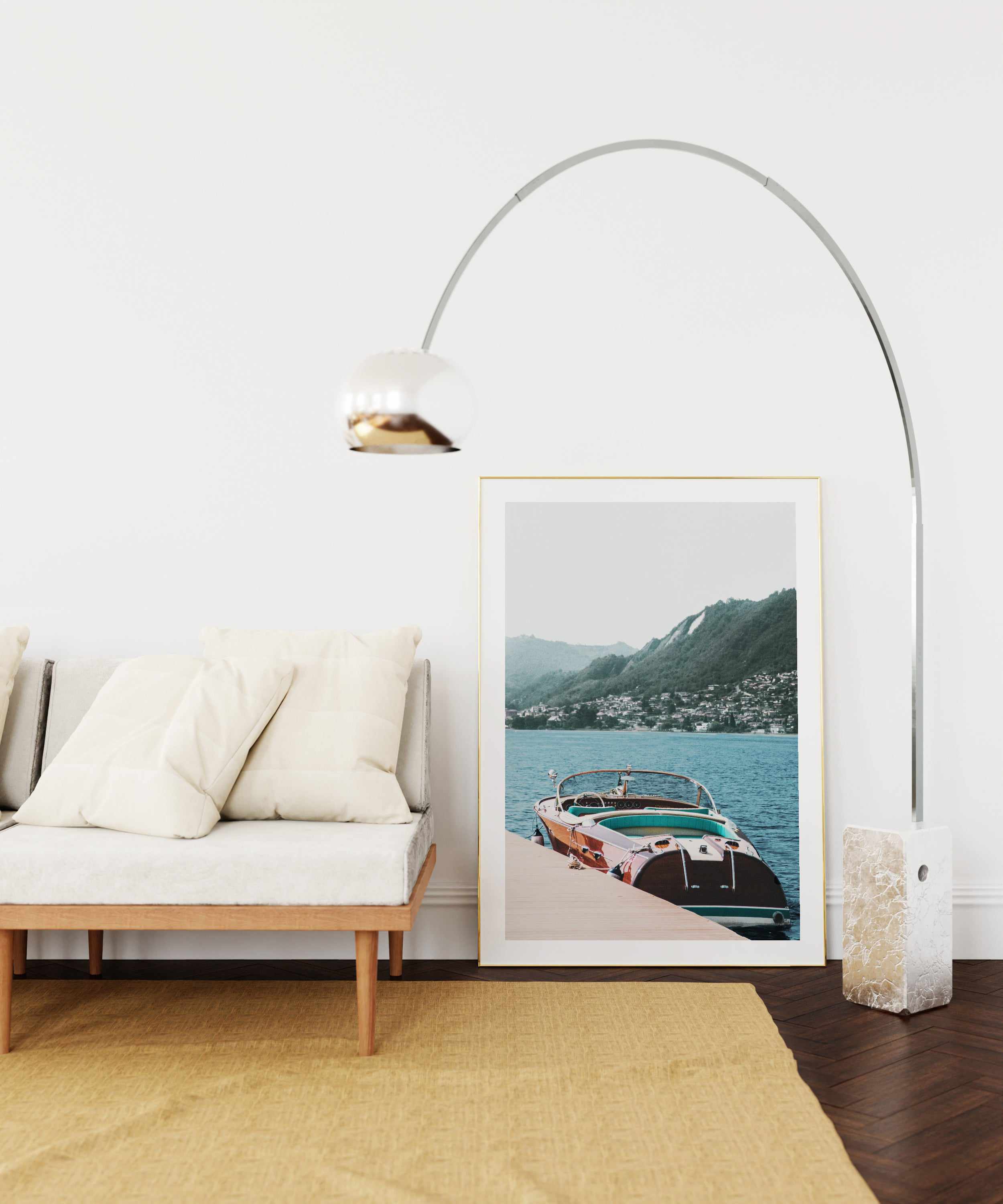 Riva Boat, Lake Como | Art Print