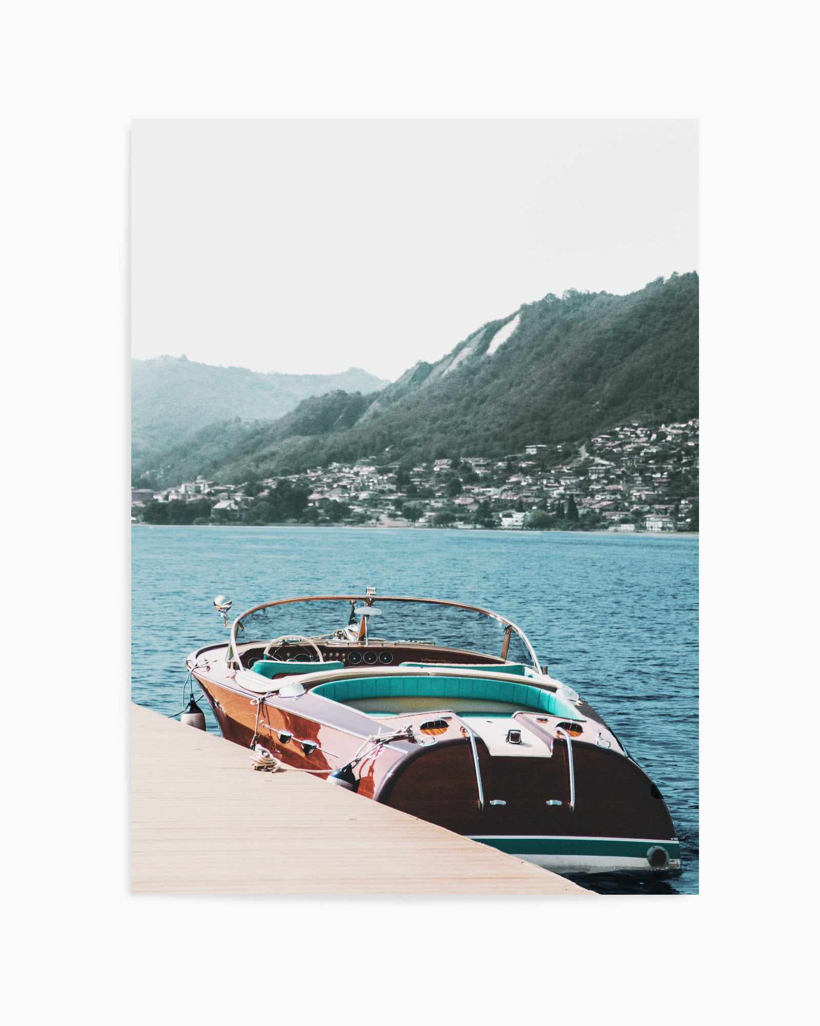 Riva Boat, Lake Como | Art Print