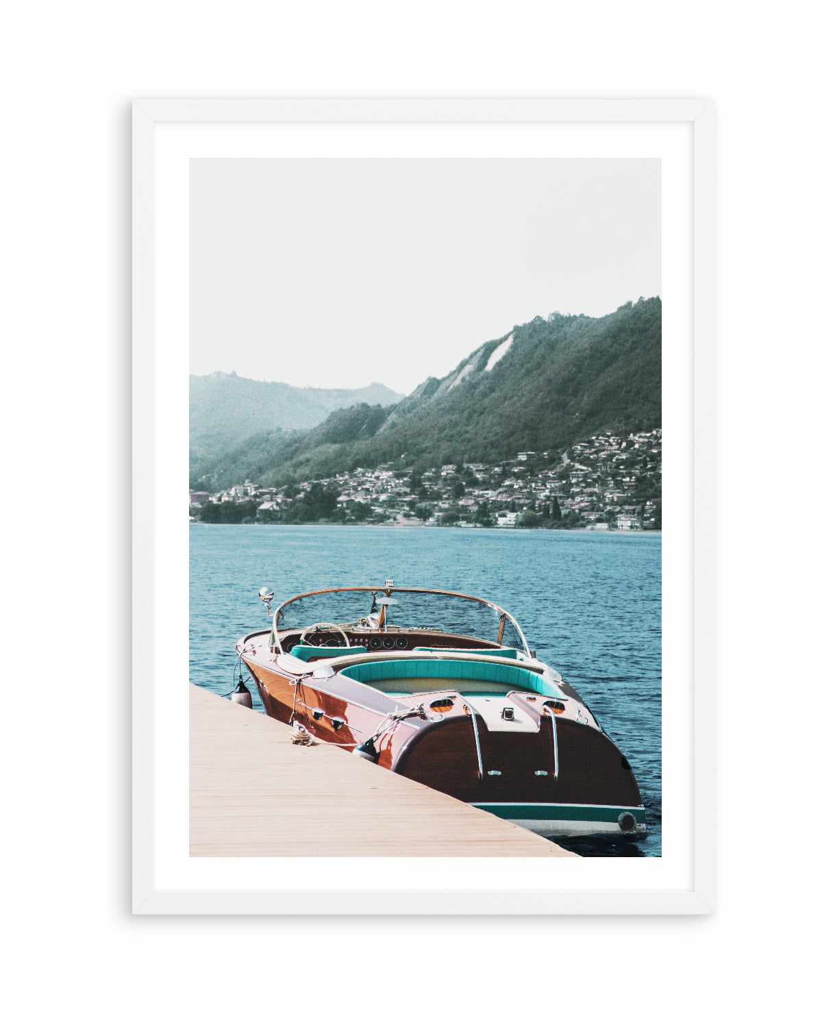 Riva Boat, Lake Como | Art Print