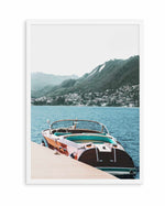 Riva Boat, Lake Como | Art Print