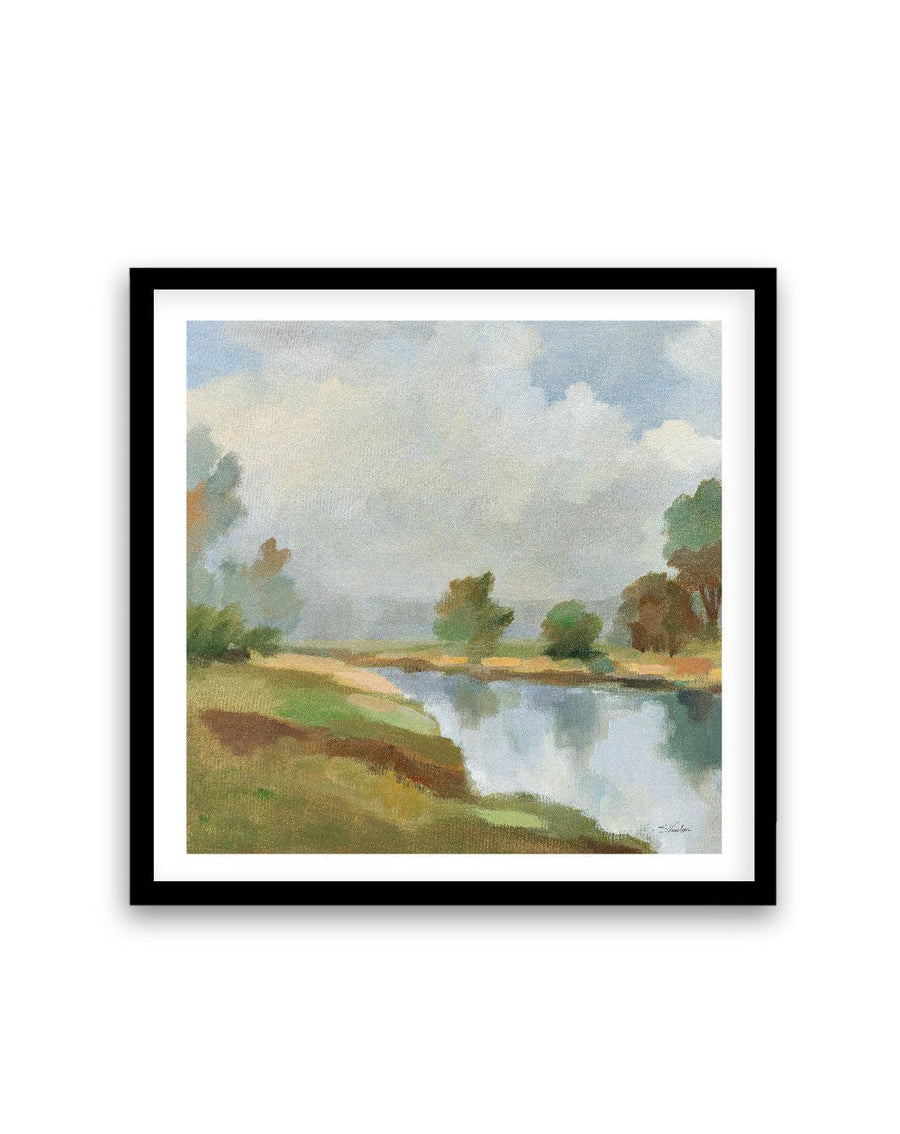 River and Clouds II | Art Print from Olive et Oriel where you can shop wallpaper and artworks online