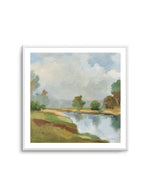 River and Clouds II | Art Print