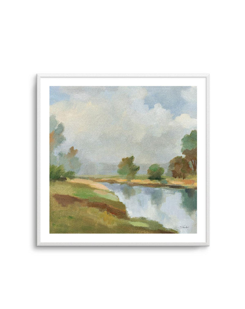 River and Clouds II | Art Print