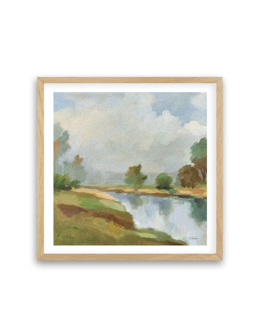 River and Clouds II | Art Print from Olive et Oriel where you can shop wallpaper and artworks online
