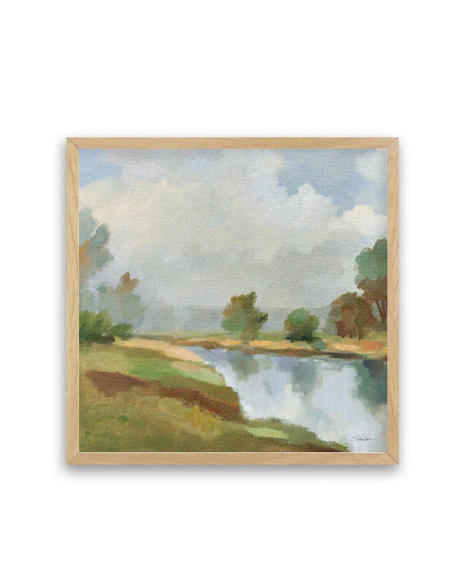 River and Clouds II | Art Print from Olive et Oriel where you can shop wallpaper and artworks online