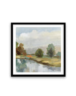 River and Clouds III | Art Print