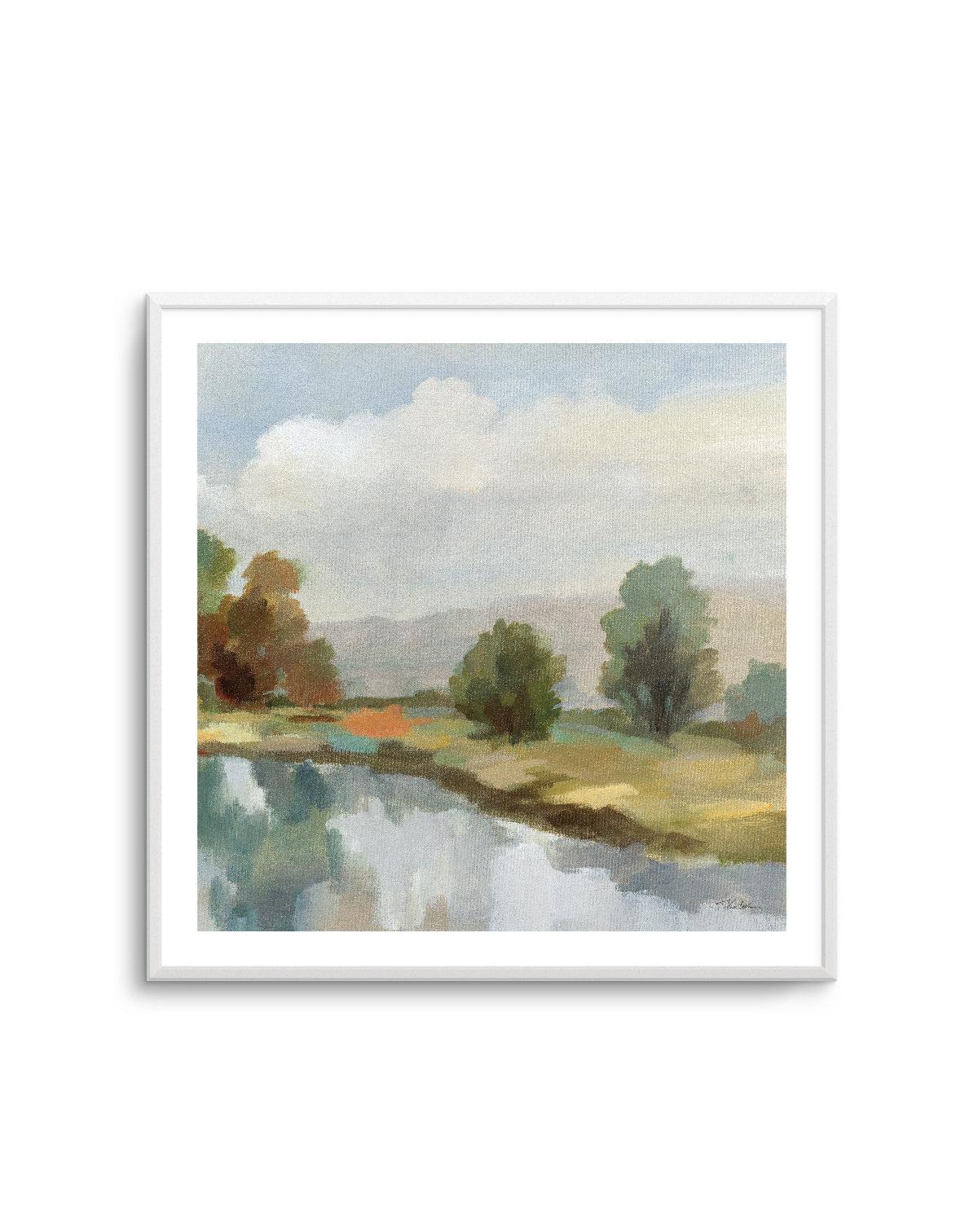 River and Clouds III | Art Print