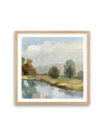 River and Clouds III | Art Print