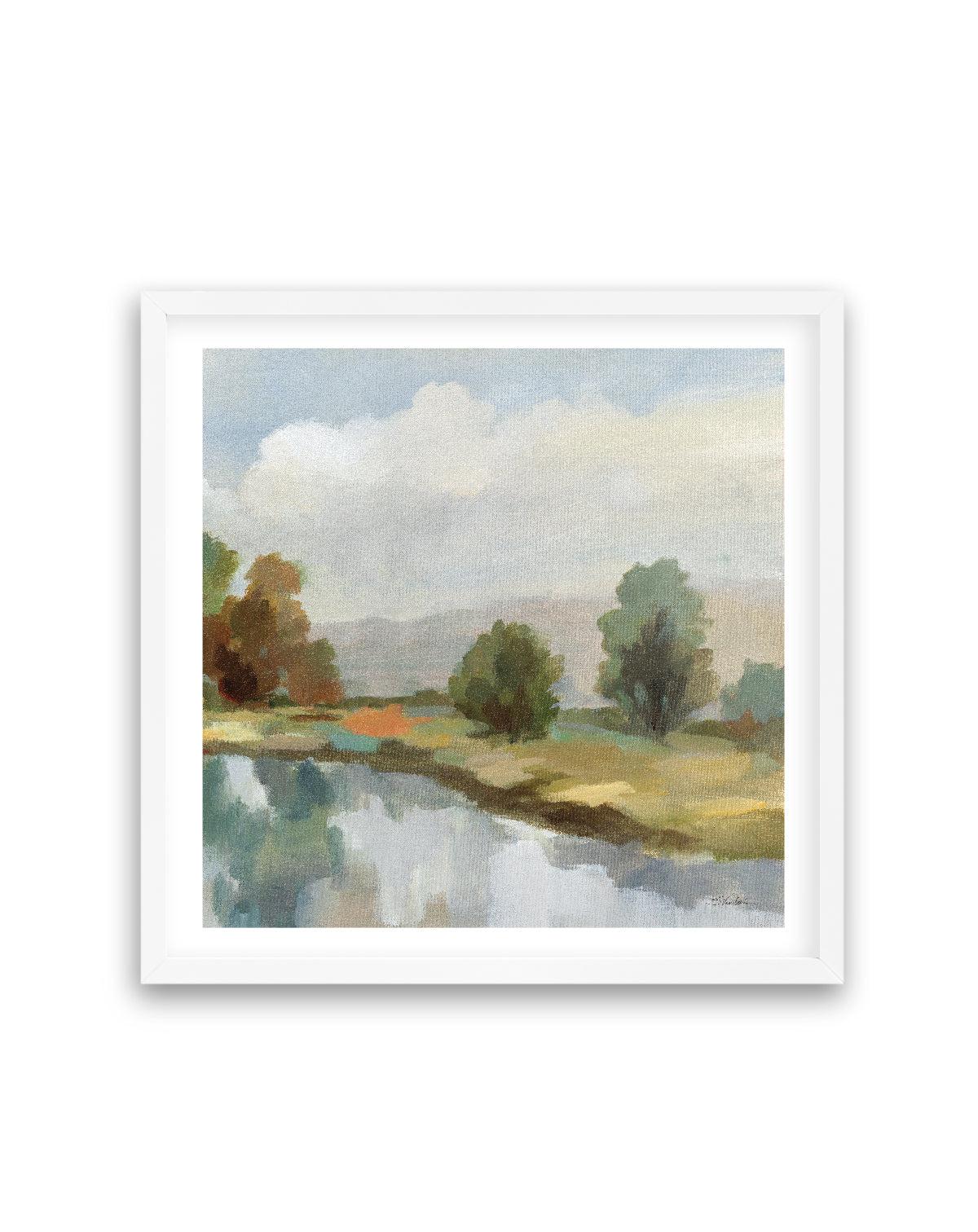 River and Clouds III | Art Print