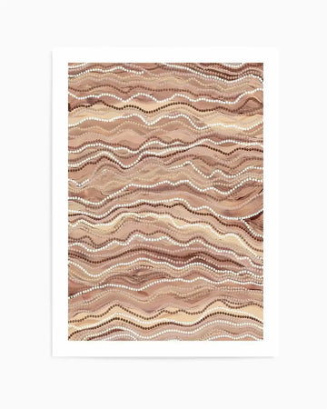 River Flow by Karissa Undy | Art Print from Olive et Oriel where you can shop wallpaper and artworks online