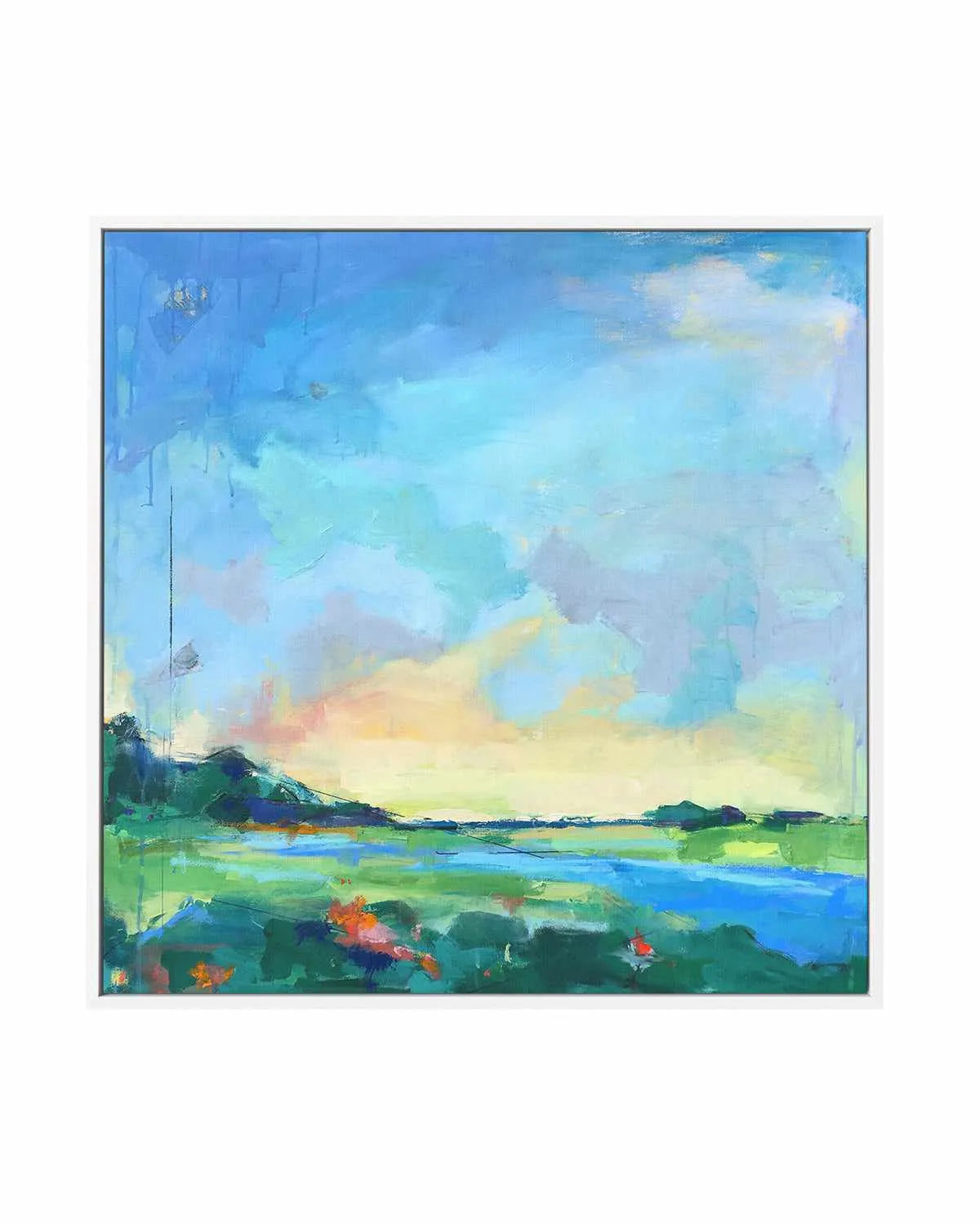River Marsh by Page Pearson Railsback | Framed Canvas Art Print from Olive et Oriel where you can shop wallpaper and artworks online