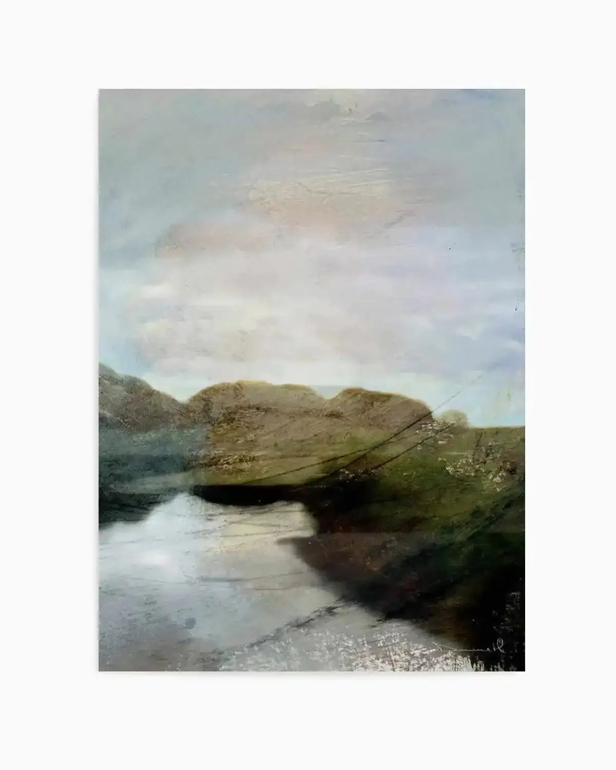 River Otter II by Dan Hobday PT Art Print from Olive et Oriel where you can shop wallpaper and artworks online