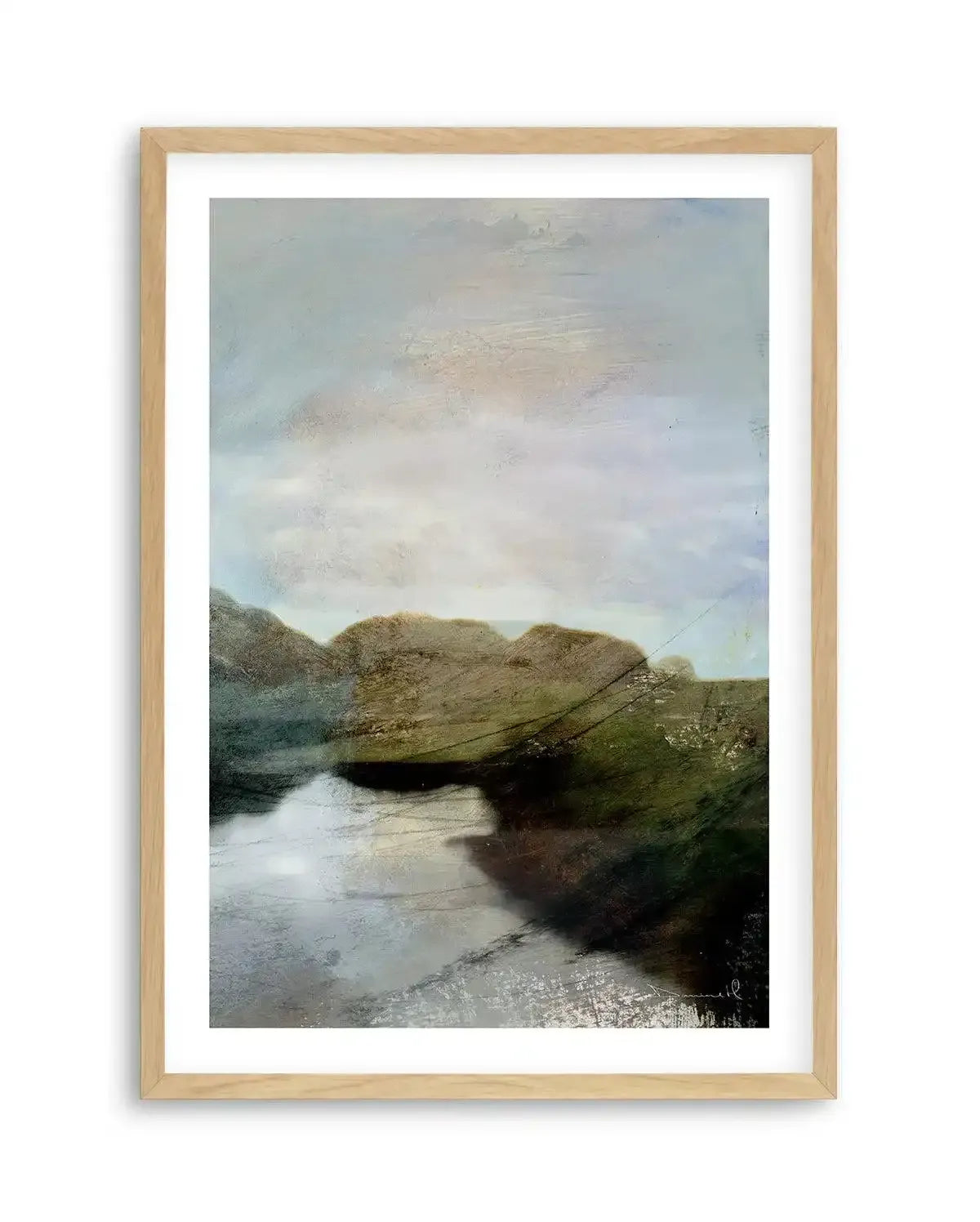 River Otter II by Dan Hobday PT Art Print-PRINT-Olive et Oriel-Dan Hobday-A5 | 5.8" x 8.3" | 14.8 x 21cm-Oak-With White Border-Buy-Australian-Art-Prints-Online-with-Olive-et-Oriel-Your-Artwork-Specialists-Austrailia-Decorate-With-Coastal-Photo-Wall-Art-Prints-From-Our-Beach-House-Artwork-Collection-Fine-Poster-and-Framed-Artwork