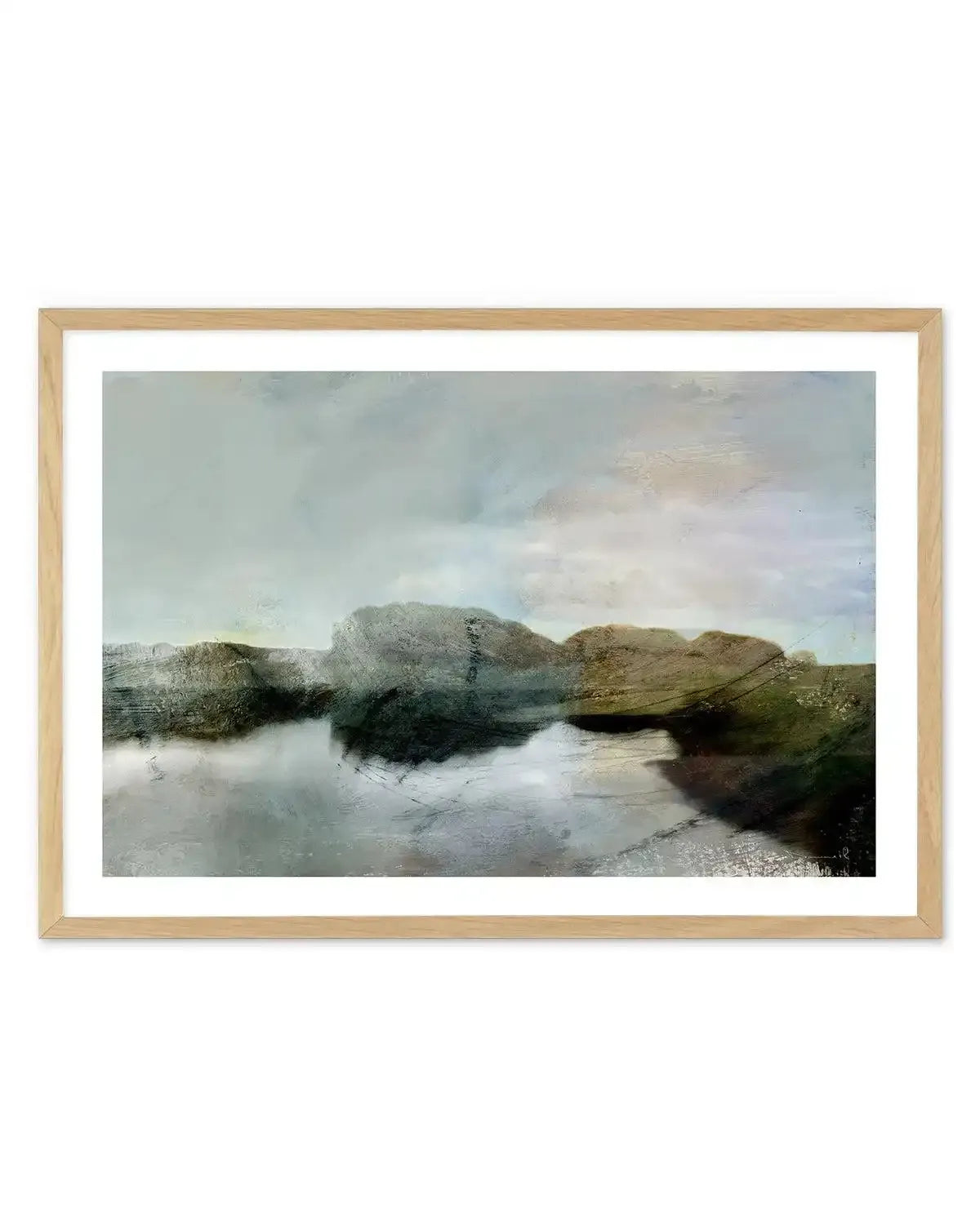 River Otter by Dan Hobday LS Art Print-PRINT-Olive et Oriel-Dan Hobday-A5 | 5.8" x 8.3" | 14.8 x 21cm-Oak-With White Border-Buy-Australian-Art-Prints-Online-with-Olive-et-Oriel-Your-Artwork-Specialists-Austrailia-Decorate-With-Coastal-Photo-Wall-Art-Prints-From-Our-Beach-House-Artwork-Collection-Fine-Poster-and-Framed-Artwork