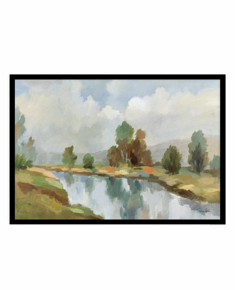 River and Clouds | Art Print