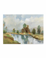 River and Clouds | Art Print