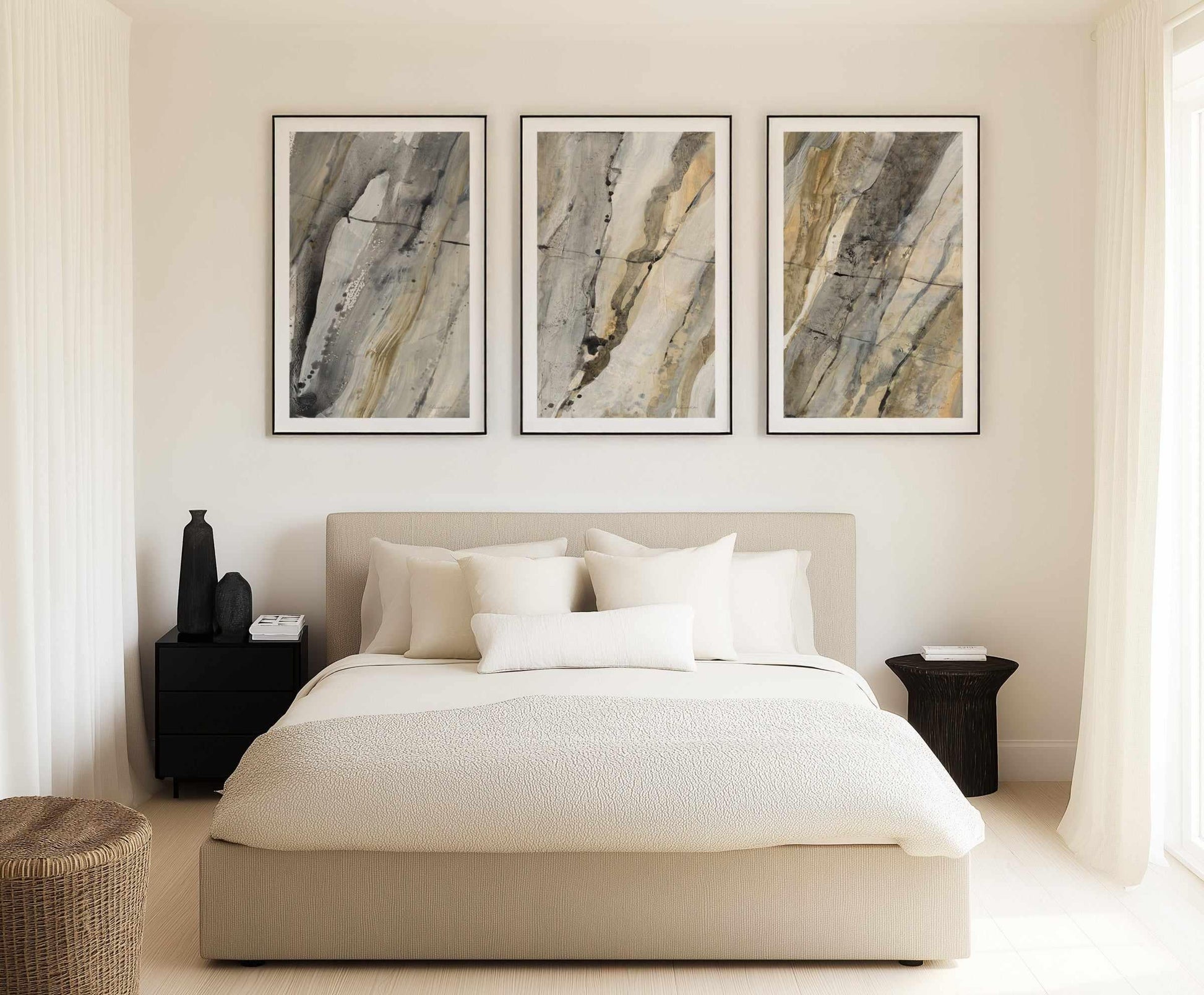 Riverbank I | Art Print from Olive et Oriel where you can shop wallpaper and artworks online