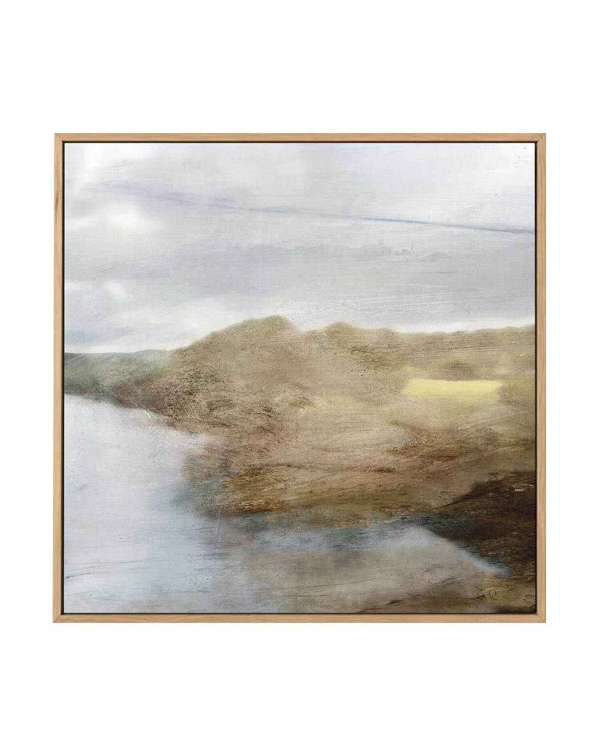 Riverside Right by Dan Hobday SQ | Framed Canvas Art Print from Olive et Oriel where you can shop wallpaper and artworks online