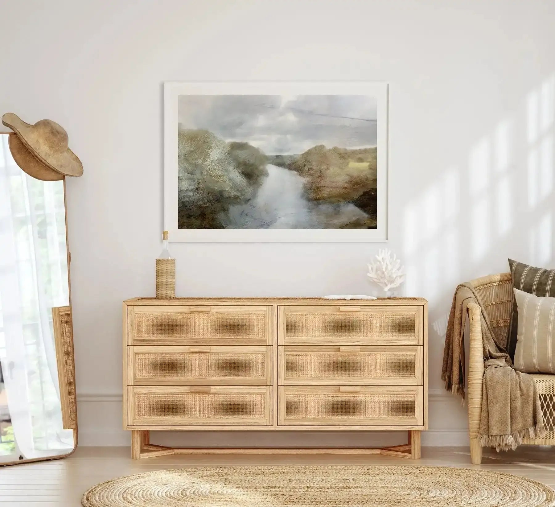 Riverside by Dan Hobday Art Print-PRINT-Olive et Oriel-Dan Hobday-Buy-Australian-Art-Prints-Online-with-Olive-et-Oriel-Your-Artwork-Specialists-Austrailia-Decorate-With-Coastal-Photo-Wall-Art-Prints-From-Our-Beach-House-Artwork-Collection-Fine-Poster-and-Framed-Artwork