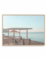 Riviera Beach By Grace Digital Art | Framed Canvas Art Print