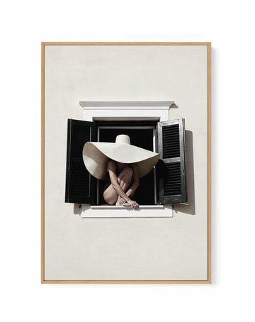 Riviera Dreaming | Framed Canvas Art Print from Olive et Oriel where you can shop wallpaper and artworks online