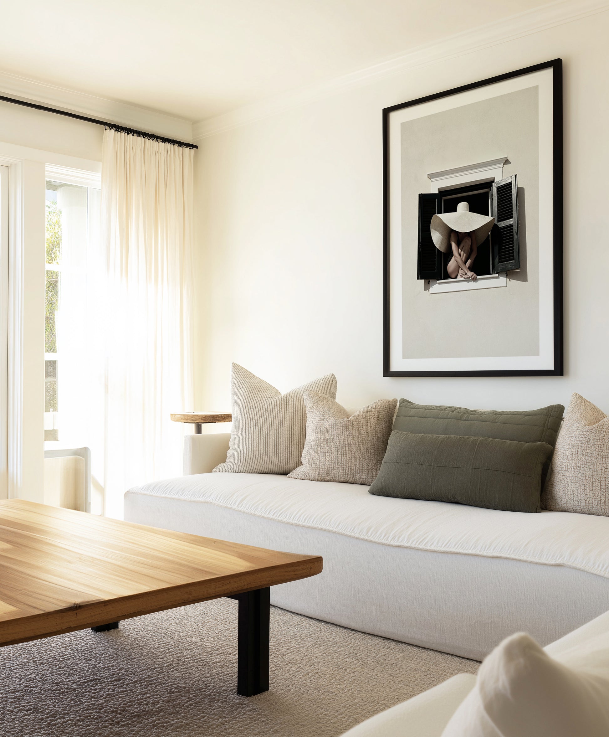 Riviera Dreaming | Art Print from Olive et Oriel where you can shop wallpaper and artworks online