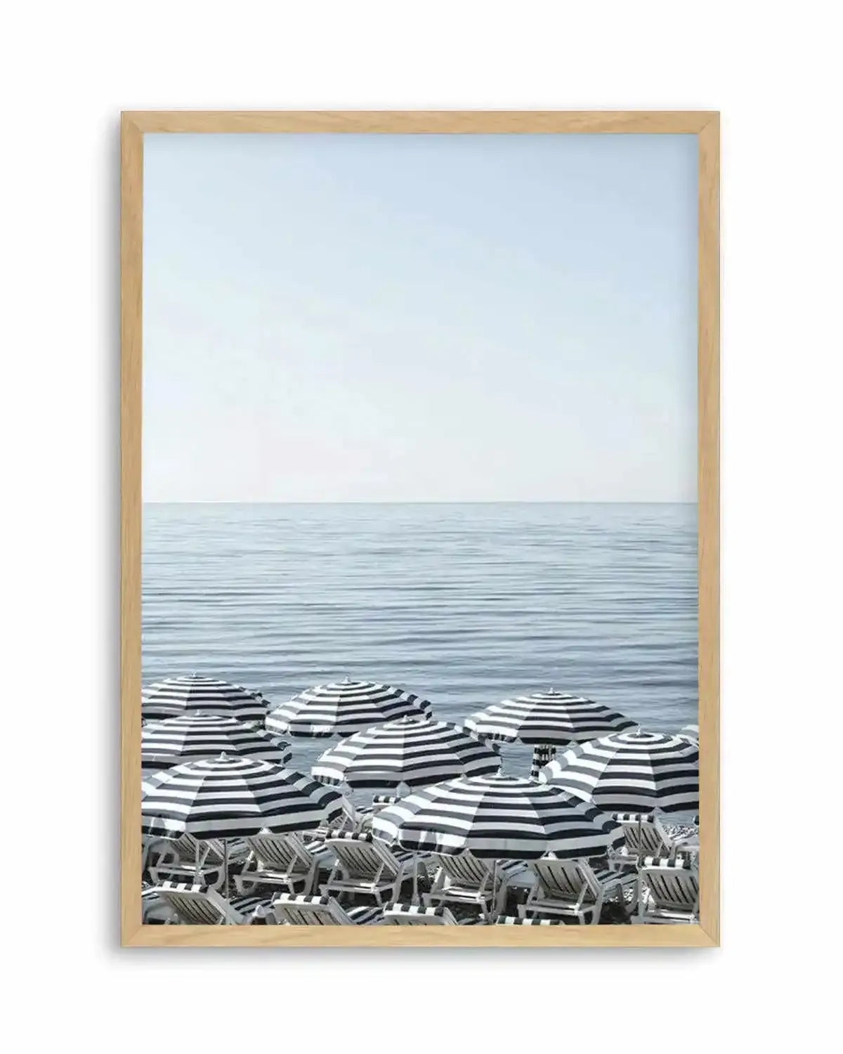 Riviera Parasols I Art Print from Olive et Oriel where you can shop wallpaper and artworks online