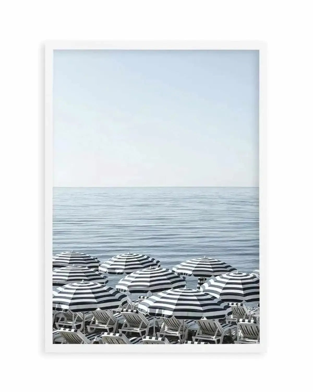 Riviera Parasols I Art Print from Olive et Oriel where you can shop wallpaper and artworks online