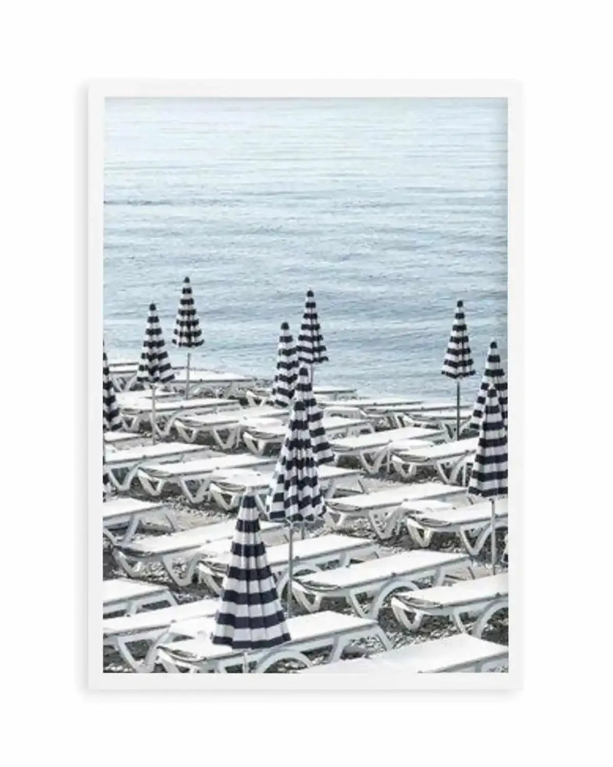 Riviera Parasols II Art Print from Olive et Oriel where you can shop wallpaper and artworks online