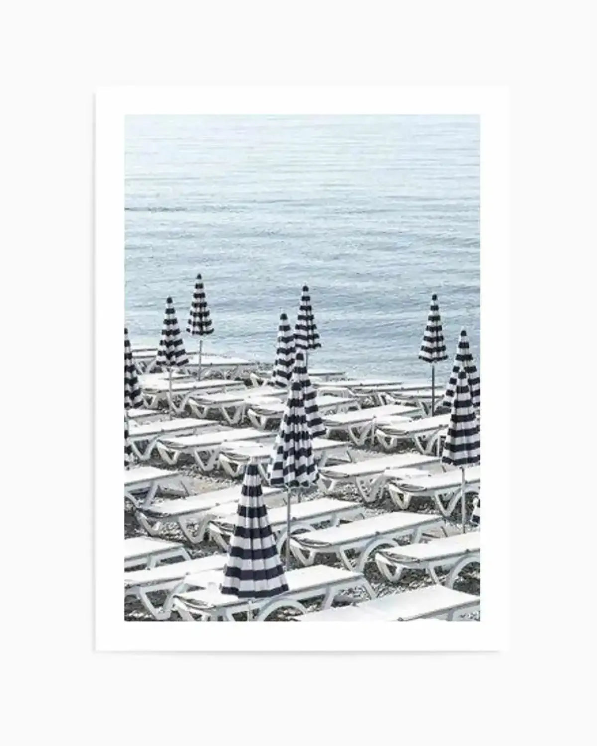 Riviera Parasols II Art Print from Olive et Oriel where you can shop wallpaper and artworks online